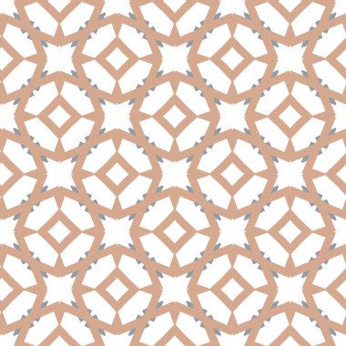 Geometrik şekilli kusursuz desen vektör çizimi