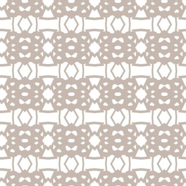 Geometrik şekilli kusursuz desen vektör çizimi