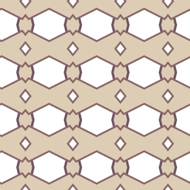 Geometrik şekilli kusursuz desen vektör çizimi