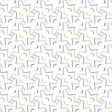 soyut renkli desen çizimi, pürüzsüz arkaplan