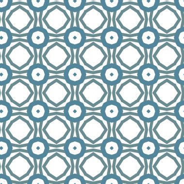 Geometrik şekilli kusursuz desen vektör çizimi