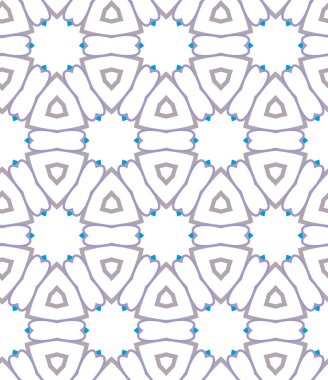 Geometrik şekilli kusursuz desen vektör çizimi