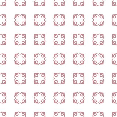 Geometrik şekilli kusursuz desen vektör çizimi