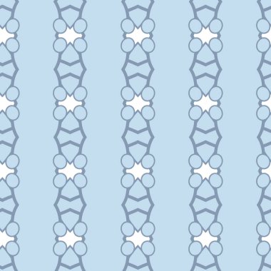 Geometrik şekilli kusursuz desen vektör çizimi