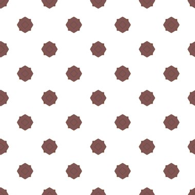 Geometrik şekilli kusursuz desen vektör çizimi