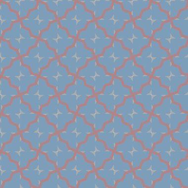 Geometrik şekilli kusursuz desen vektör çizimi