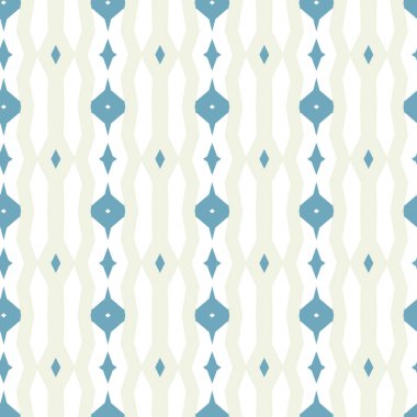 Geometrik şekilli kusursuz desen vektör çizimi