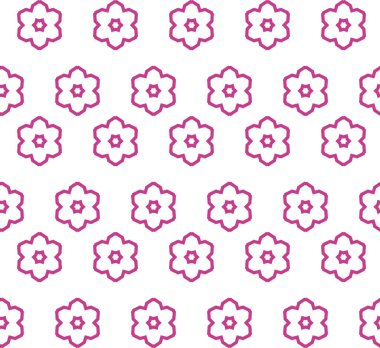 Geometrik şekilli kusursuz desen vektör çizimi