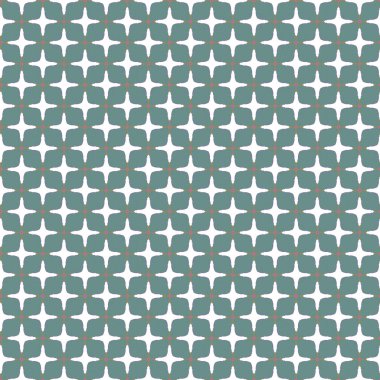 Geometrik şekilli kusursuz desen vektör çizimi