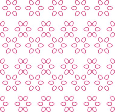 Geometrik şekilli kusursuz desen vektör çizimi