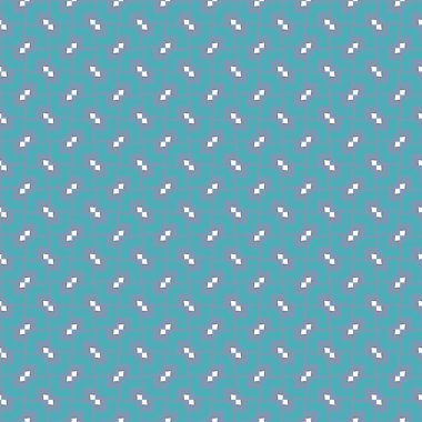 Geometrik şekilli kusursuz desen vektör çizimi