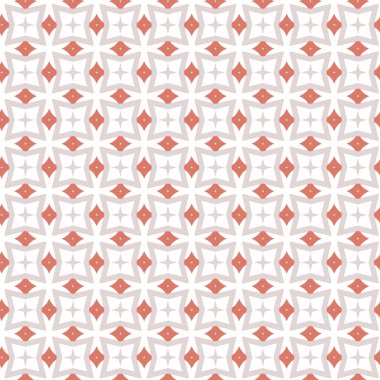 Geometrik şekilli kusursuz desen vektör çizimi