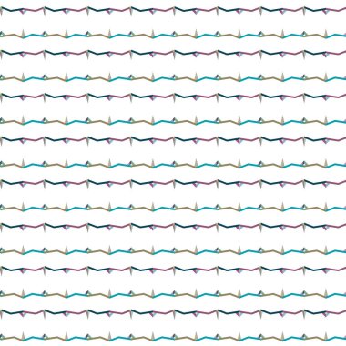 Geometrik şekilli kusursuz desen vektör çizimi