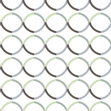 Geometrik şekilli kusursuz desen vektör çizimi