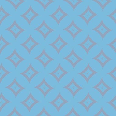 Geometrik şekilli kusursuz desen vektör çizimi