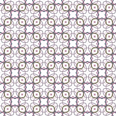 Geometrik şekilli kusursuz desen vektör çizimi