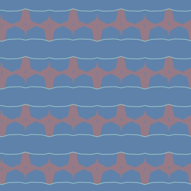 Geometrik şekilli kusursuz desen vektör çizimi