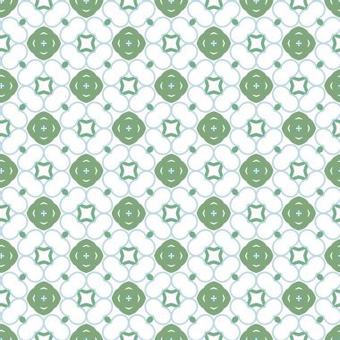 Geometrik şekilli kusursuz desen vektör çizimi