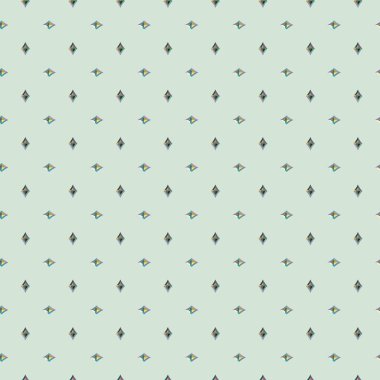 Geometrik şekilli kusursuz desen vektör çizimi