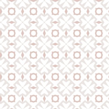 Geometrik şekilli kusursuz desen vektör çizimi