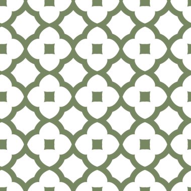 Geometrik şekilli kusursuz desen vektör çizimi