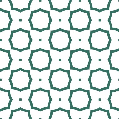 Geometrik şekilli kusursuz desen vektör çizimi
