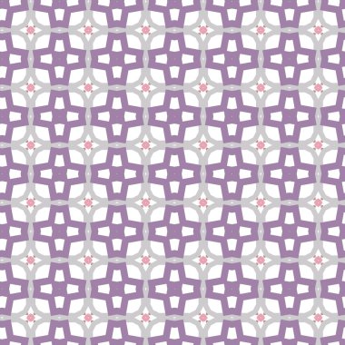 Geometrik şekilli kusursuz desen vektör çizimi