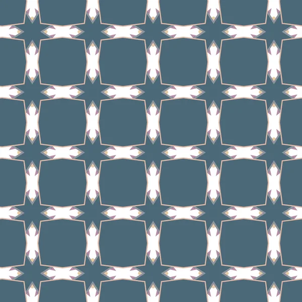 Nahtlose Geometrische Ornamentmuster Abstrakter Hintergrund — Stockvektor