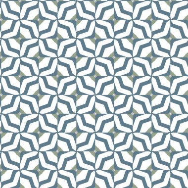 Geometrik şekilli kusursuz desen vektör çizimi