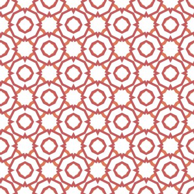 Geometrik şekilli kusursuz desen vektör çizimi