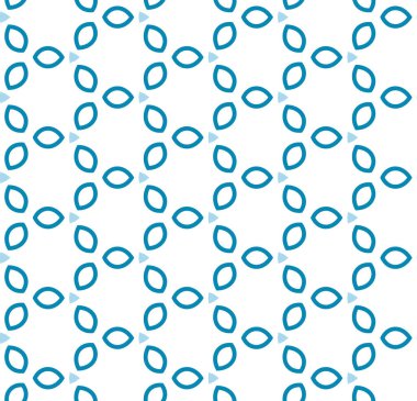 Geometrik şekilli kusursuz desen vektör çizimi