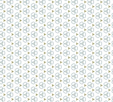 Geometrik şekilli kusursuz desen vektör çizimi
