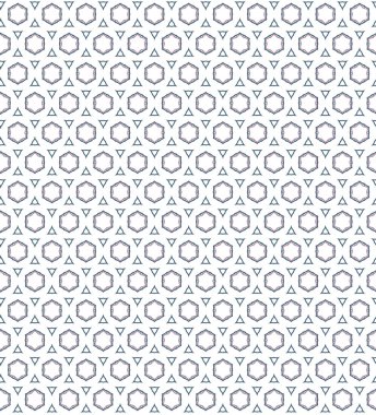 Geometrik şekilli kusursuz desen vektör çizimi