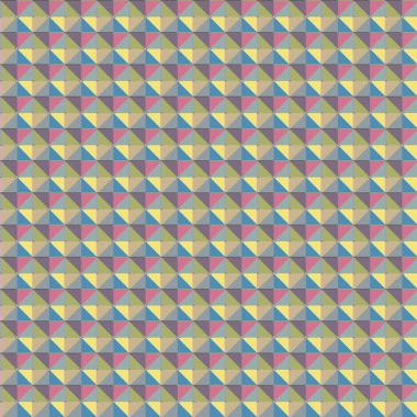 Geometrik şekilli kusursuz desen vektör çizimi