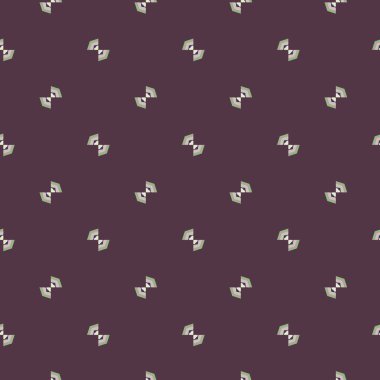 Geometrik şekilli kusursuz desen vektör çizimi