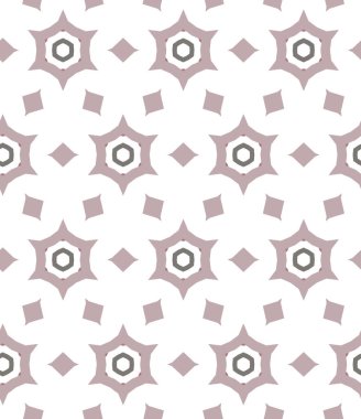 Geometrik şekilli kusursuz desen vektör çizimi