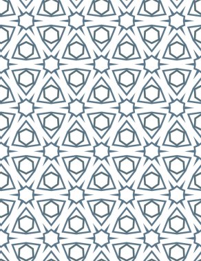 Geometrik şekilli kusursuz desen vektör çizimi