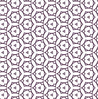 Geometrik şekilli kusursuz desen vektör çizimi