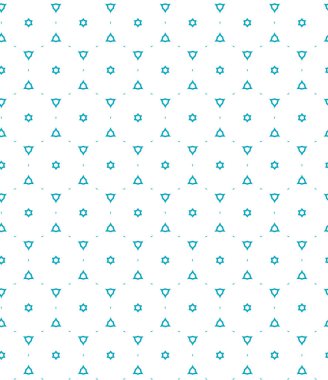 Geometrik şekilli kusursuz desen vektör çizimi