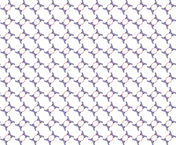 Patrón Sin Costura Con Formas Geométricas Vector Ilustración — Vector de stock