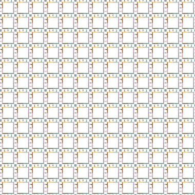 Geometrik şekilli kusursuz desen vektör çizimi