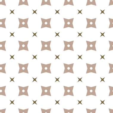 Geometrik şekilli kusursuz desen vektör çizimi