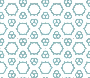 Geometrik şekilli kusursuz desen vektör çizimi