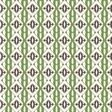 Geometrik şekilli kusursuz desen vektör çizimi