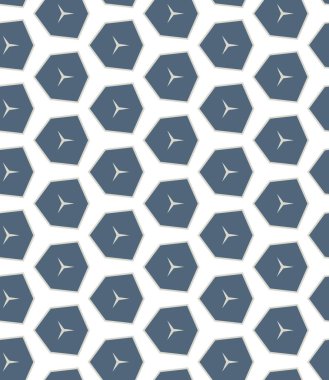 Geometrik şekilli kusursuz desen vektör çizimi