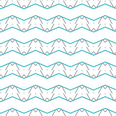 Geometrik şekilli kusursuz desen vektör çizimi