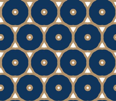 Geometrik şekilli kusursuz desen vektör çizimi