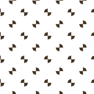 Geometrik şekilli kusursuz desen vektör çizimi