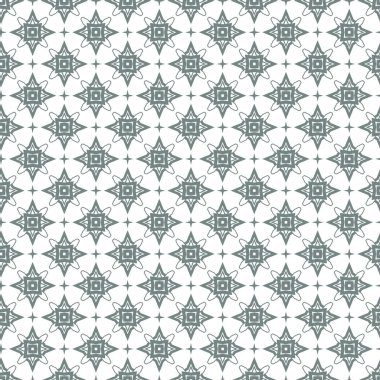 Geometrik şekilli kusursuz desen vektör çizimi