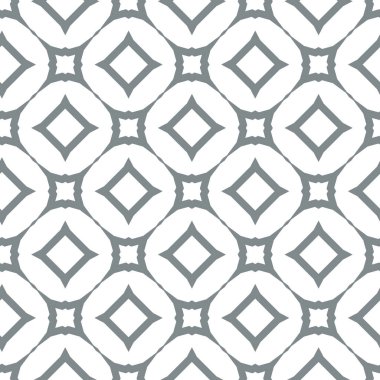 Geometrik şekilli kusursuz desen vektör çizimi